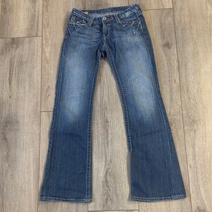 Big Star Flare Blue Jeans